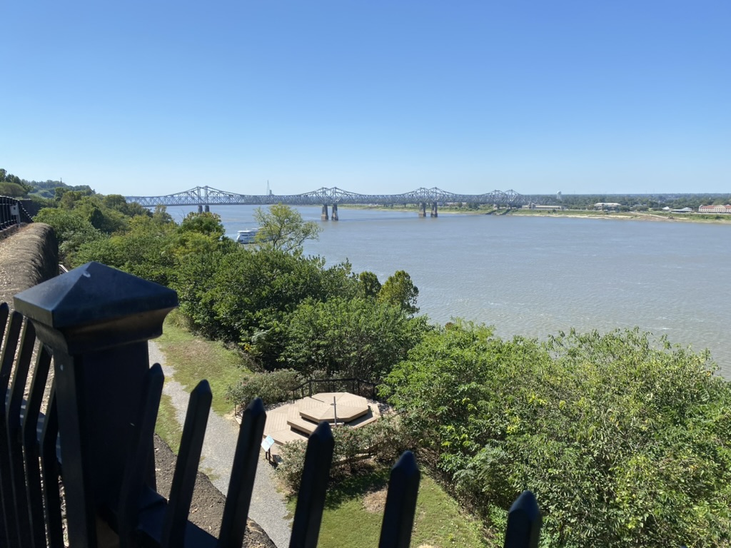 Bluff Park Overlooking the Mississippi River
