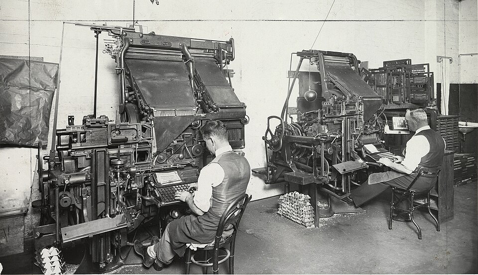Phil Paulbeck and the Printing Machine